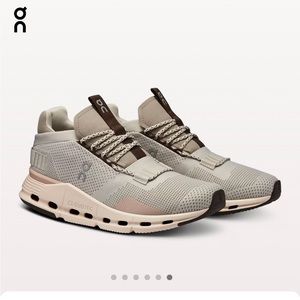 On clouds Cloudnova Women size 10 in Pearl/Shell